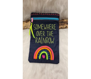 ITH Stickdatei - Somewhere over the rainbow Tasche